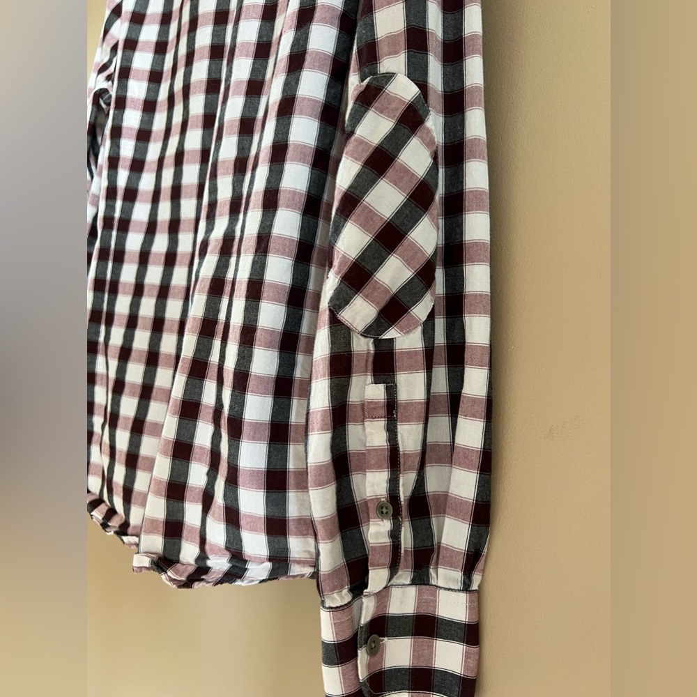 Kenneth Cole Reaction Long-Sleeve Button-Down w/Elbow Patches-Size S-Worn once - Picture 6 of 6